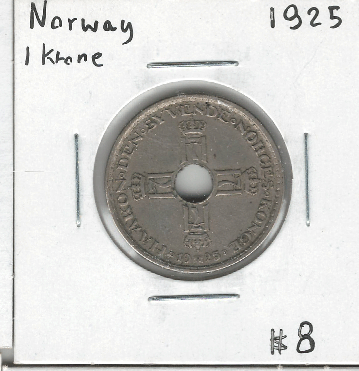 Norway: 1925 1 Krone - London Coin Centre Inc.