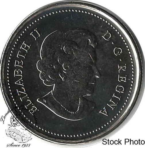 Canada: 2011 25 Cent Falcon BU Coloured - London Coin Centre Inc.