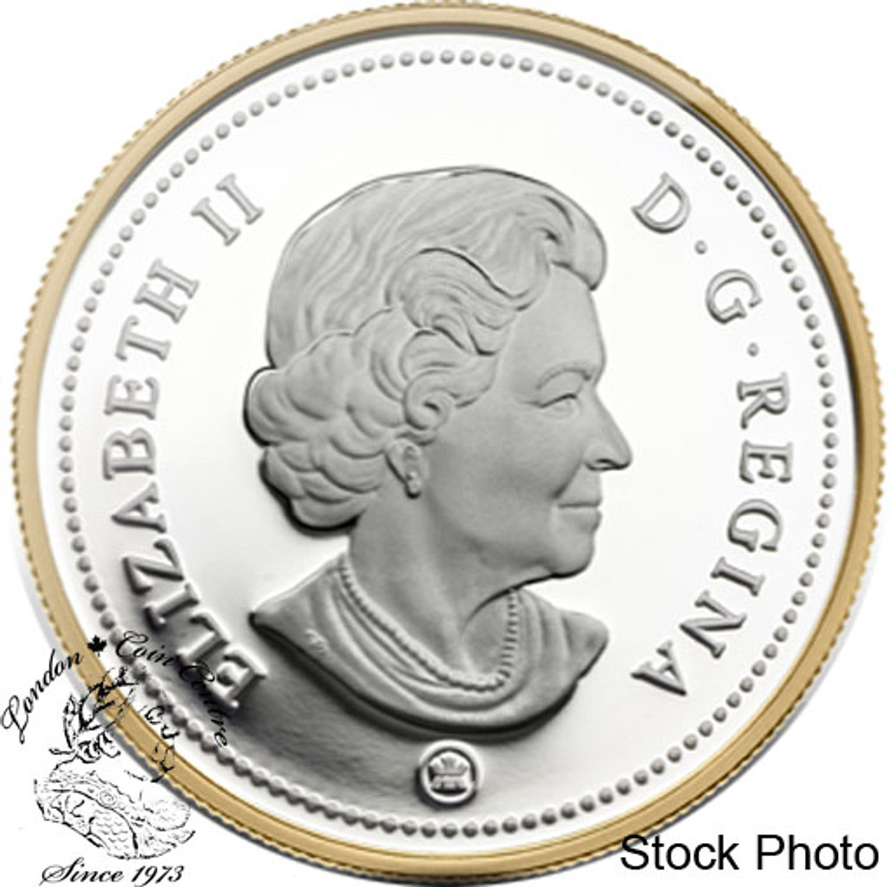 2009  proof $1 loonie from the History of Flight proof set 