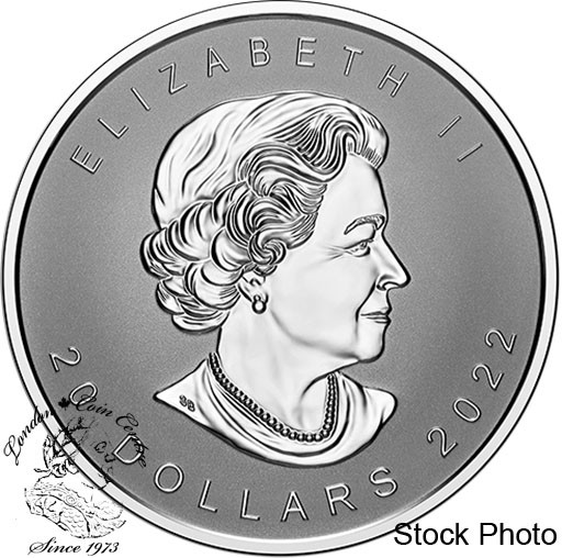 Canada: 2022 $20 Ultra-High Relief Silver Maple Leaf 1 oz. Pure