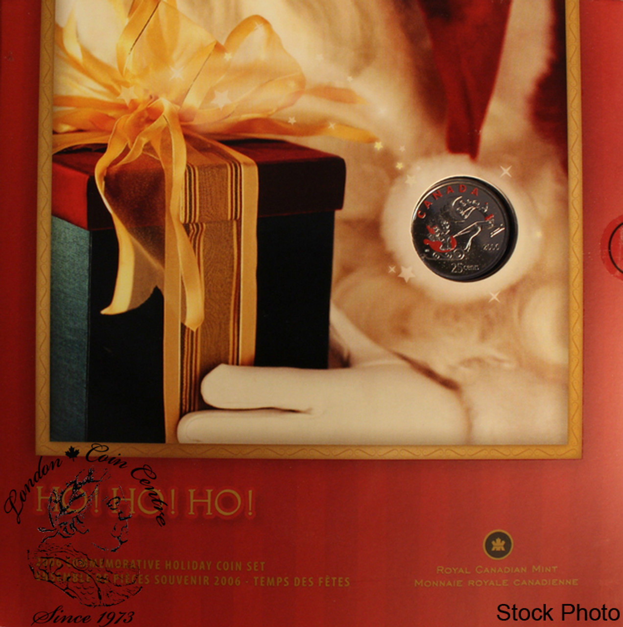 Canadian Mint 2006クリスマスコインセット記念コイン Canada: 2006 Holiday Gift Set with Santa in Sleigh and