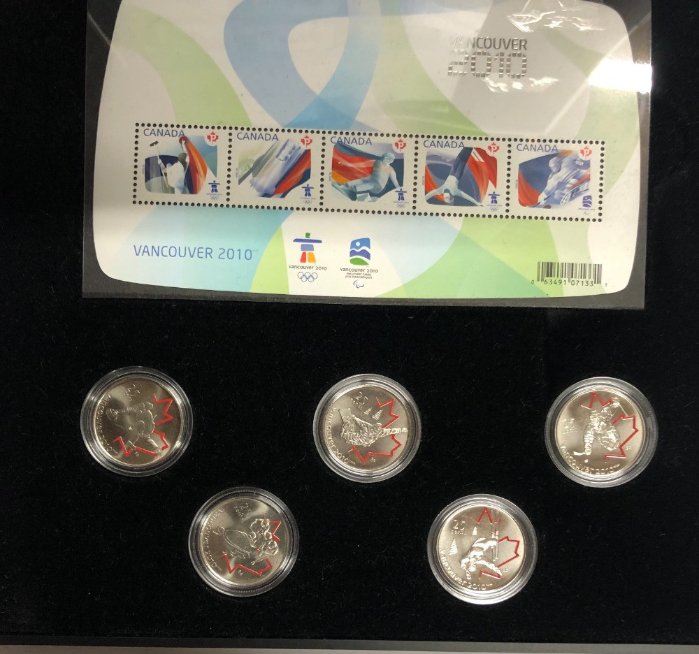 Canada: 2010 Silver Vancouver Olympic Coin Set - London Coin