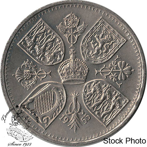 Great Britain: 1953 5 Shillings Coronation Queen Elizabeth II