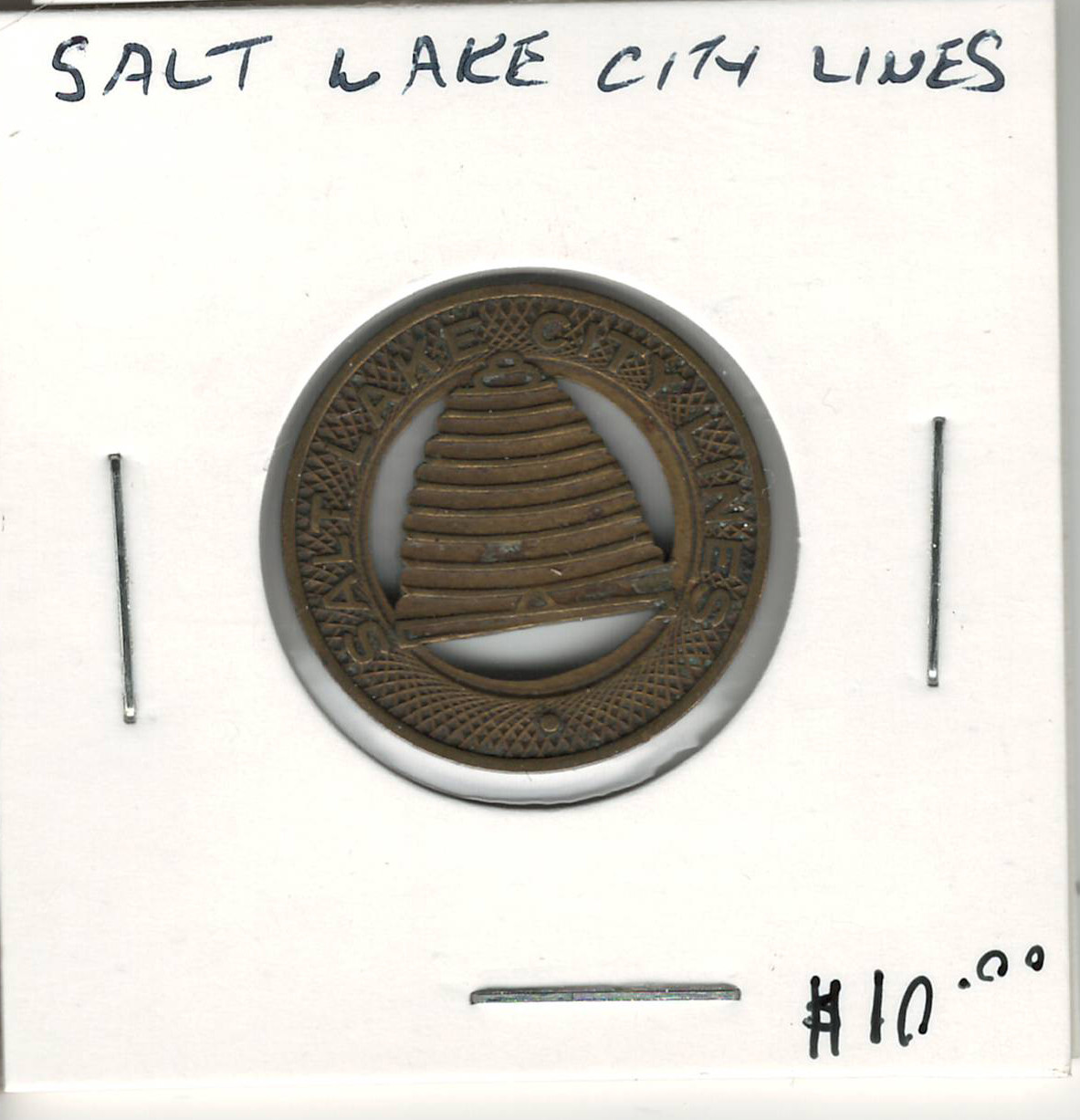 Salt Lake City Lines Token - London Coin Centre Inc.