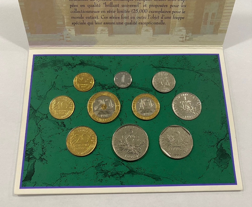 ルモントブーブレ1998 France_1998_BU_Coin_Set_b__110