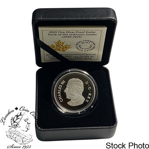 Canada: 2025 $1 Tomb of the Unknown Soldier Fine Silver Proof