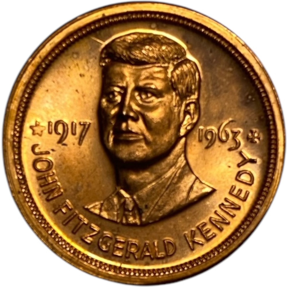 United States: 1963 John F Kennedy Small Medalet - London Coin