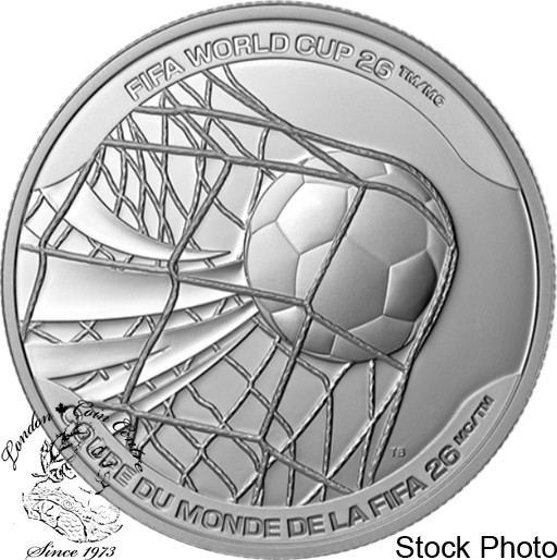 Canada: 2026 $20 FIFA World Cup - The Winning Goal Pure Silver