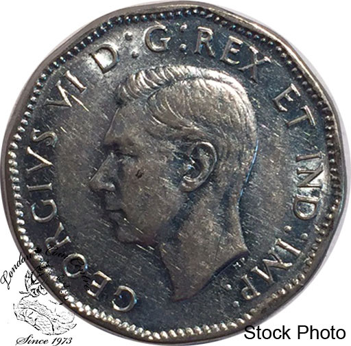Canada: 1945 5 Cent Victory Nickel EF40 - London Coin Centre Inc.