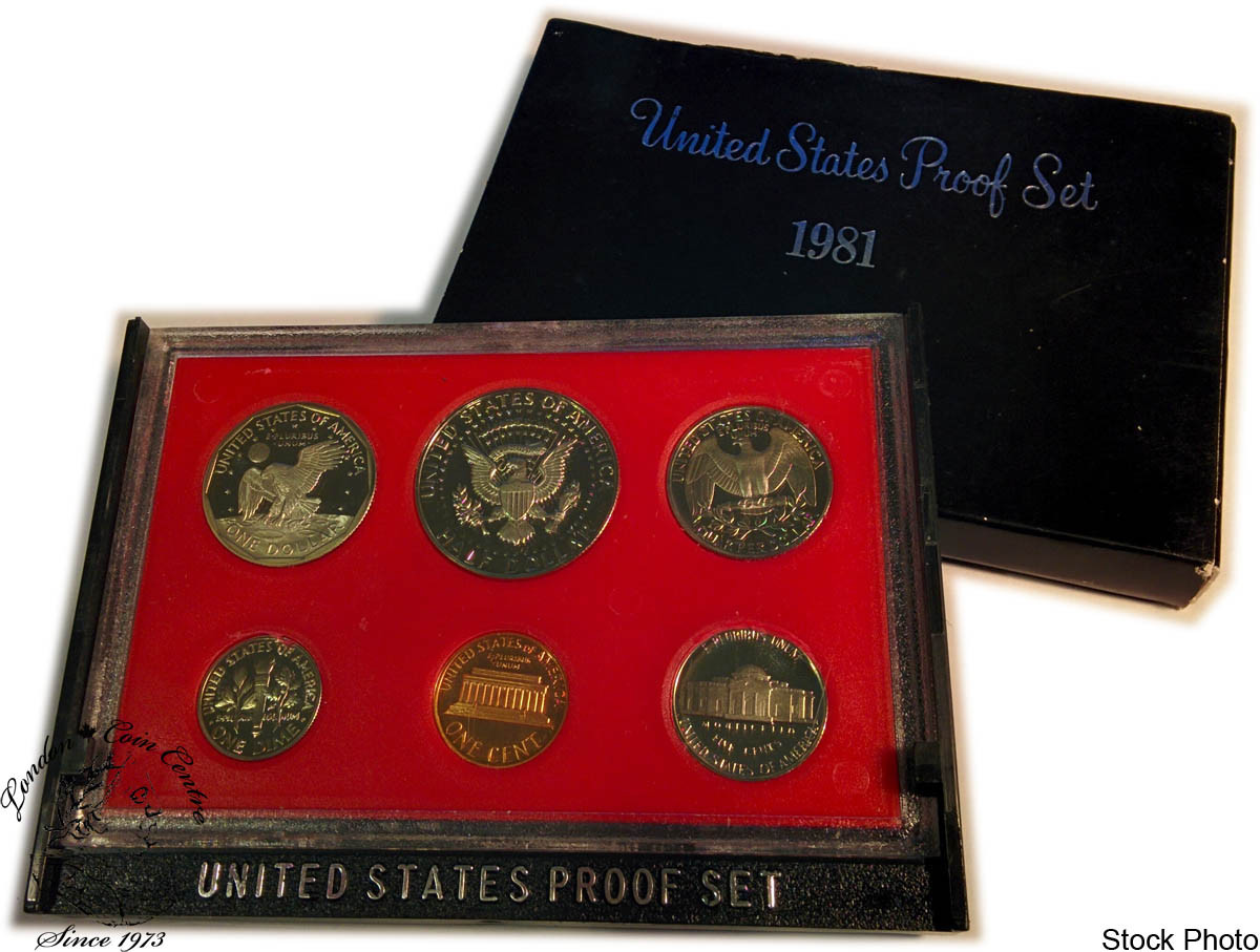 United States: 1981 Proof Coin Set - London Coin Centre Inc.