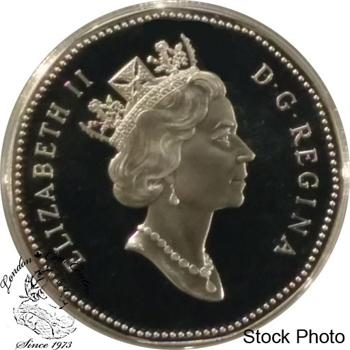 Canada: 1997 $1 10th Anniversary of the One Dollar Flying Loon