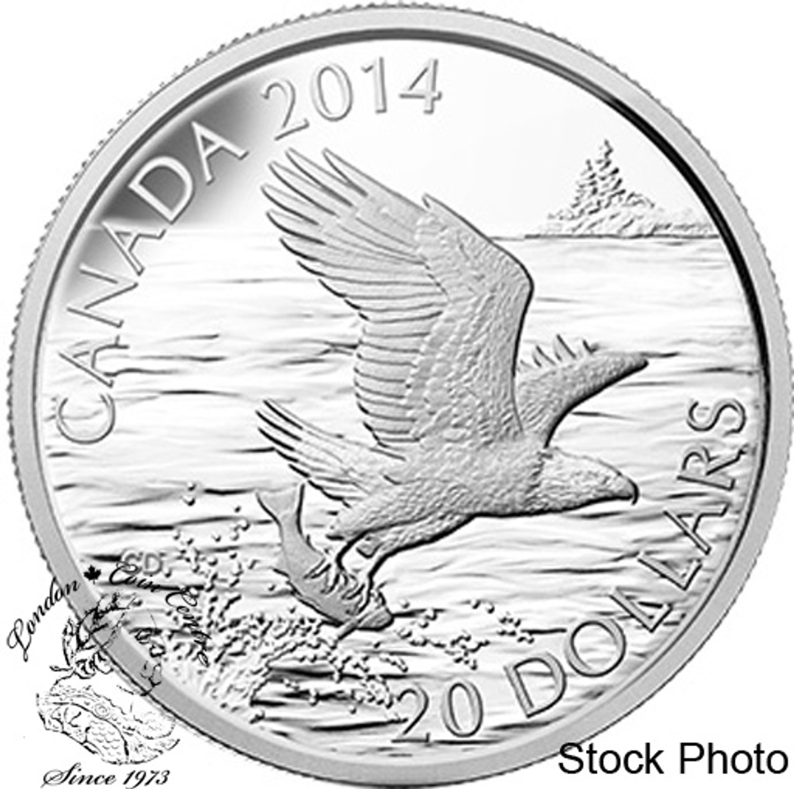 Canada 2014 5 Bald Eagle Gold Coin London Coin Centre Inc.