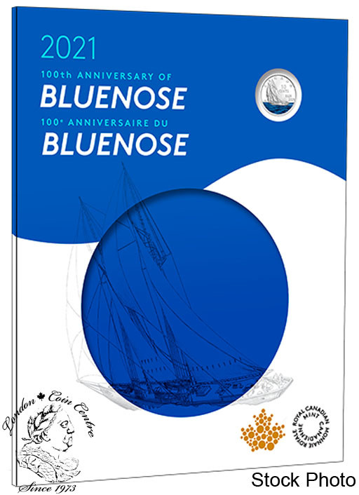 Canada 2021 100th Anniversary of The Bluenose Commemorative Collector
