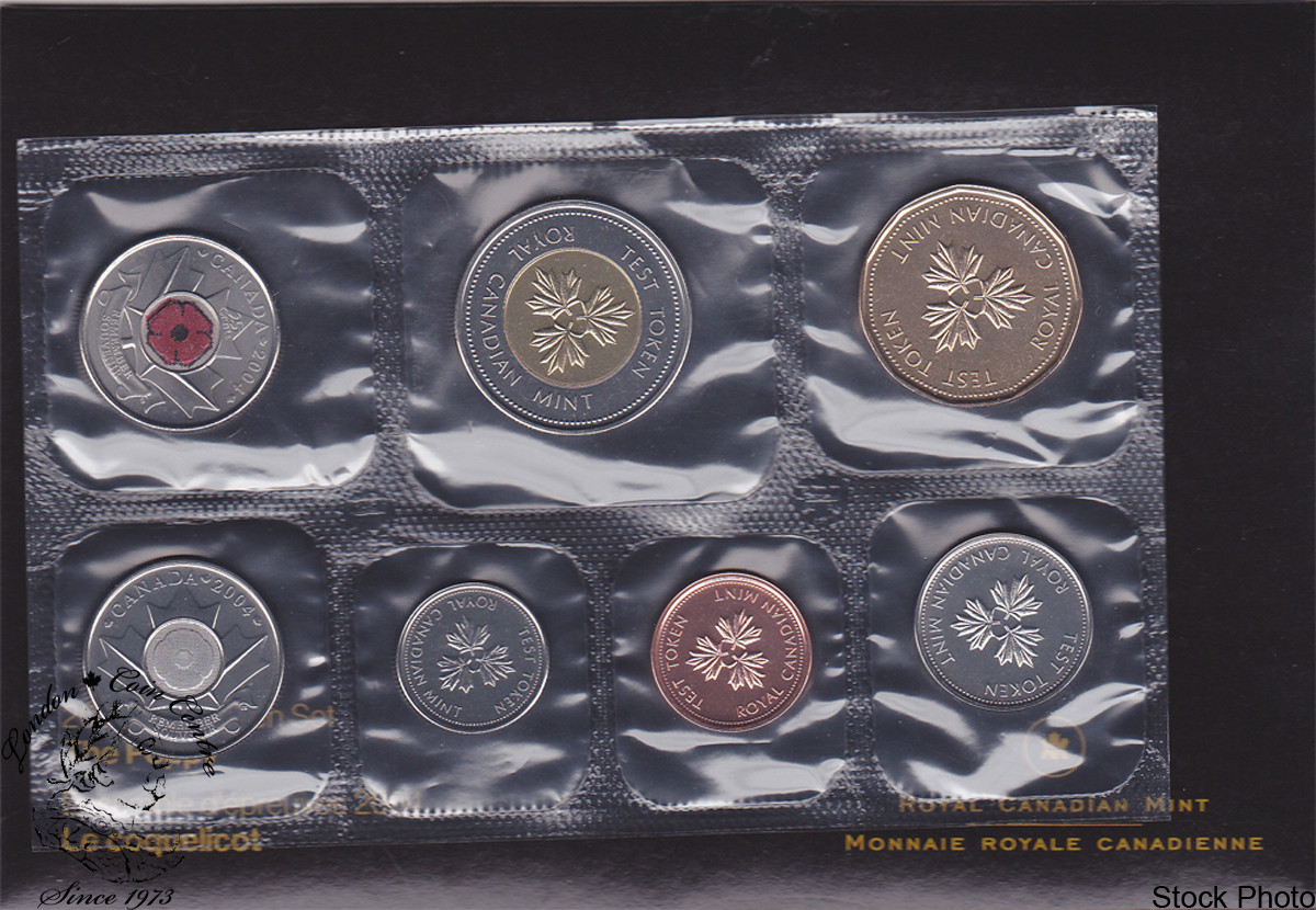 Canada: 2011- 2012 Circulation Coin & Test Token Coin Set - London Coin ...