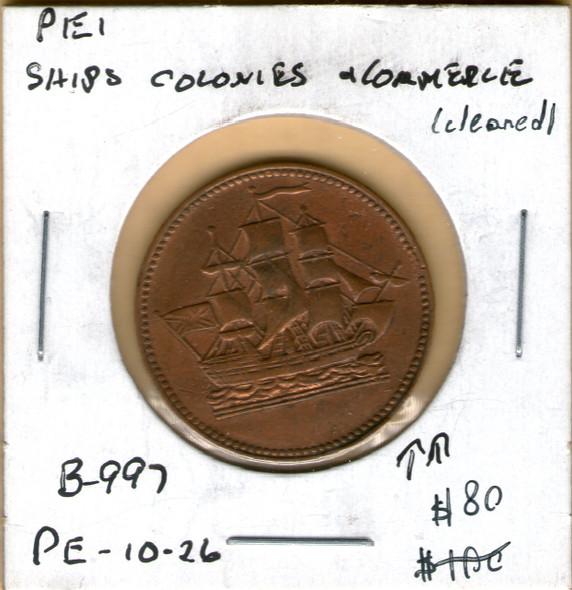 P.E.I. Ships Colonies & Commerce B-997 PE-10-26 (cleaned) #3