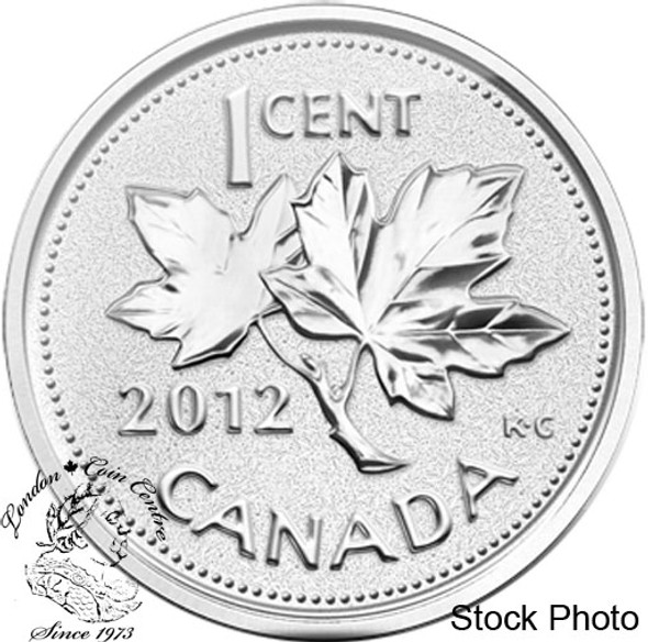 Canada: 2012 1 Cent - Farewell to the Penny 1/25 oz Gold Coin