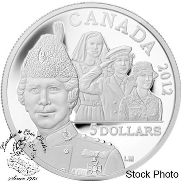 Canada: 2012 $5 Georgina Pope Pure Silver Coin