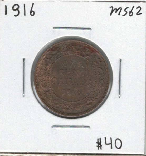 Canada: 1916 1 Cent MS62