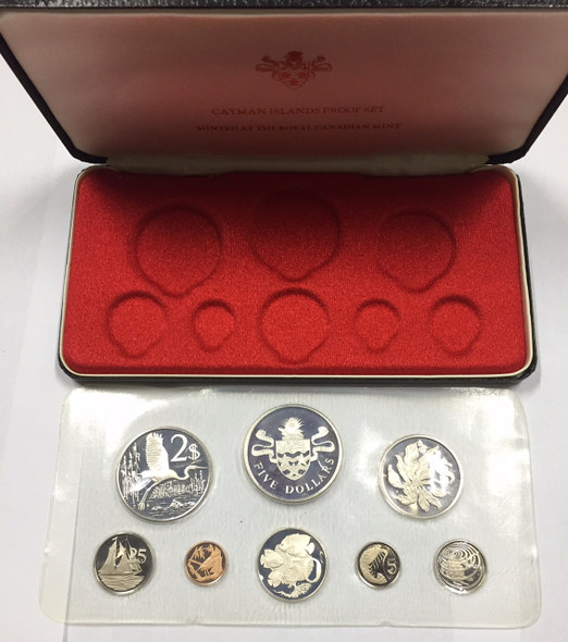 Cayman Islands: 1975 Silver Coin Set Cayman Islands: 1975 Silver Coin Set