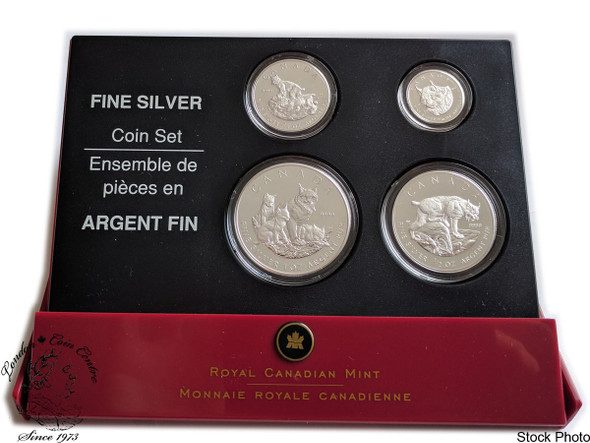 Canada: 2005 Lynx Silver Fraction Coin Set Canada: 2005 Lynx Silver Fraction Coin Set