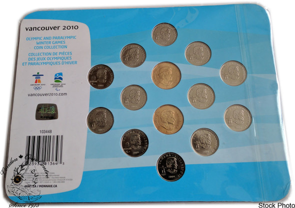 Canada: 2010 Vancouver Olympic and Paralympic Winter Games Inukshuk Coin Collection