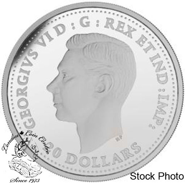 Canada: 2017 $20 Second World War Battlefront Series - The Battle of Dieppe Silver Coin