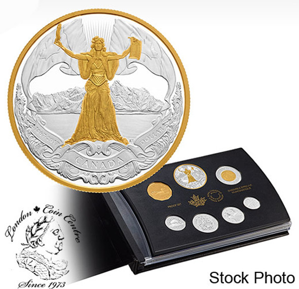 Canada: 2017 150th Anniversary of Canadian Confederation Silver Proof Coin Set