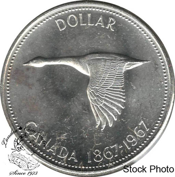 Canada: 1967 $1 MS63