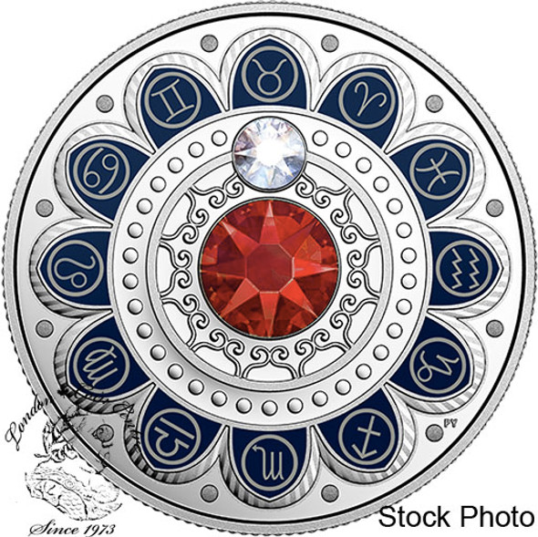 Canada: 2017 $3 Zodiac Taurus Silver Coin