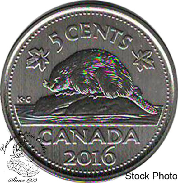 Canada: 2016 5 Cent Specimen