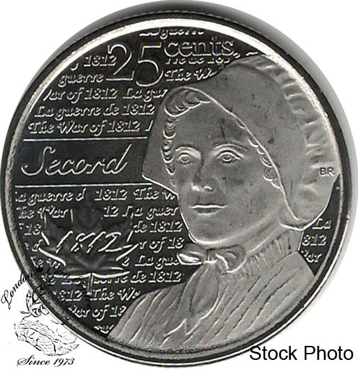 Canada: 2013 25 Cent Laura Secord BU