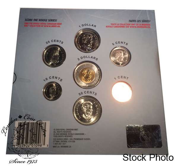 Canada: 2009 Edmonton Oilers NHL Coin Set With $1 Coloured Jersey Coin Canada: 2009 Edmonton Oilers NHL Coin Set With $1 Coloured Jersey Coin