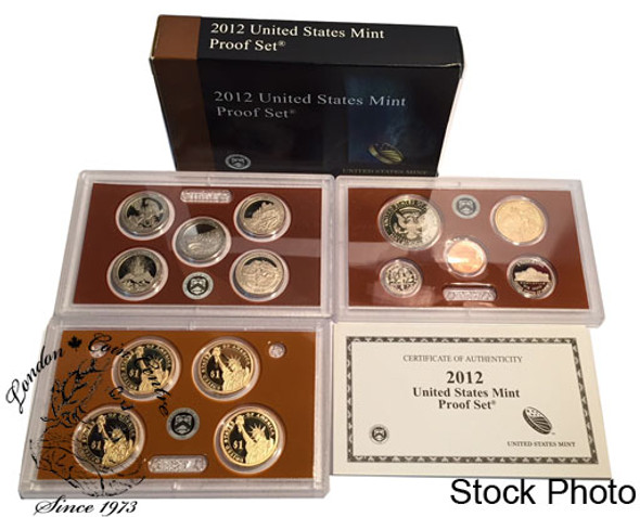 United States: 2012 Mint Proof Coin Set
