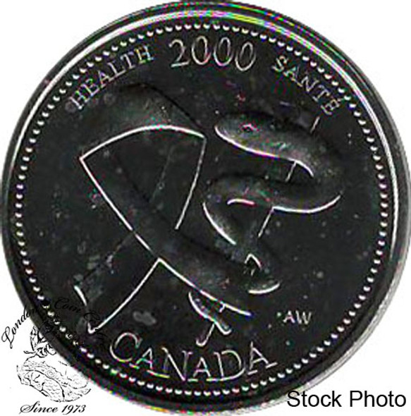 Canada: 2000 25 Cent April Health BU