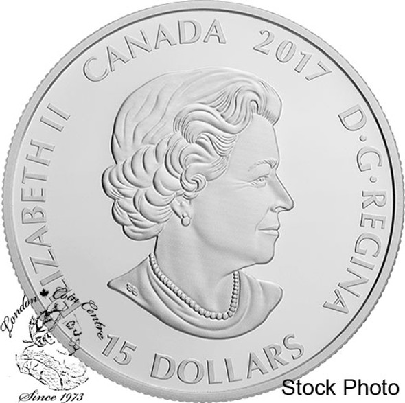 Canada: 2017 $15 In The Eyes of the Lynx Silver Coin