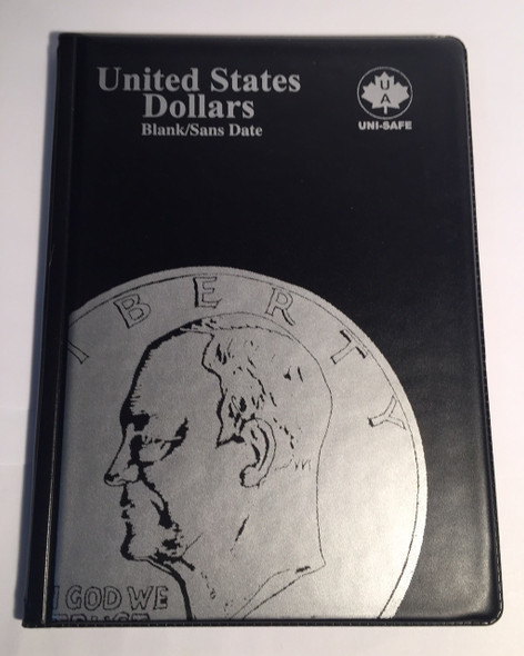 United States: Blank Dollars Uni-Safe Coin Folder / Album