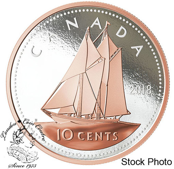 Canada: 2018 5 oz. Big Coin Series: 10-Cent Piece Pure Silver Coin