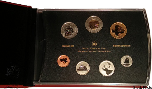 Canada: 2012 Specimen Coin Set - 25th Anniversary of the Loonie