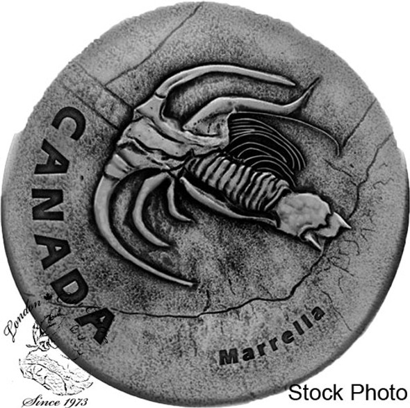 Canada: 2018 $20 Ancient Canada: Marrella Fine Silver Coin