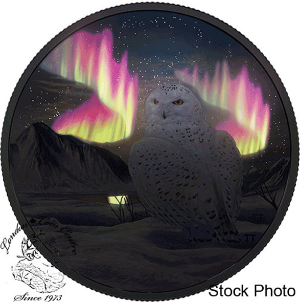 Canada: 2018 $30 Arctic Animals: Snowy Owl 2 oz. Silver Glow-in-the-Dark Coin