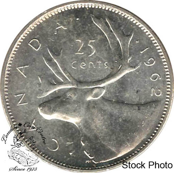 Canada: 1962 25 Cent MS64