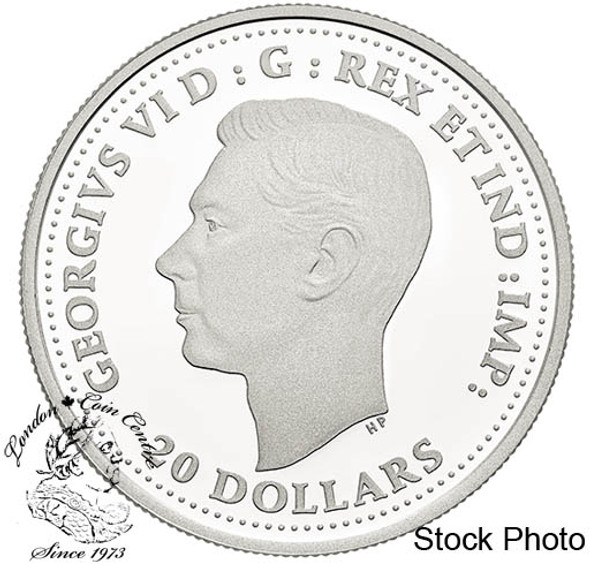 Canada: 2018 $20 Second World War Battlefront: The Battle of the Atlantic - 1 oz. Pure Silver Coin Canada: 2018 $20 Second World War Battlefront: The Battle of the Atlantic - 1 oz. Pure Silver Coin