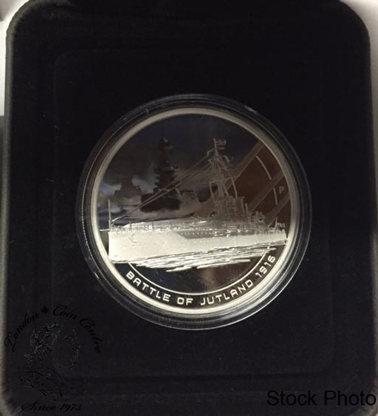 Cook Islands: 2011 $1 Famous Naval Battles: Jutland Pure Silver Coin