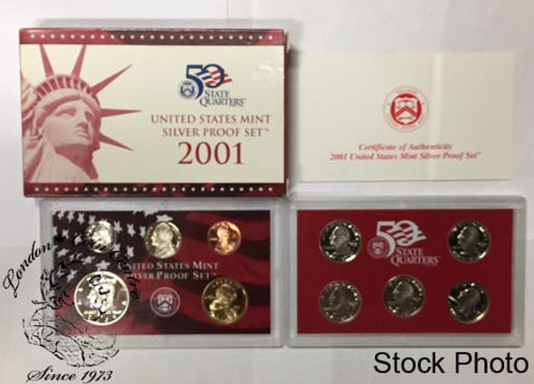 United States: 2001 Silver Proof Set