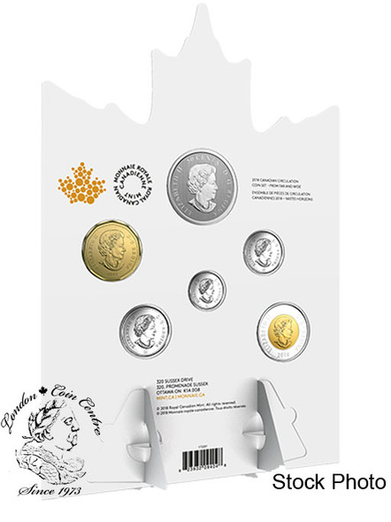 Canada: 2018 From Far and Wide - Canadian Circulation 6-Coin Set Canada: 2018 From Far and Wide - Canadian Circulation 6-Coin Set