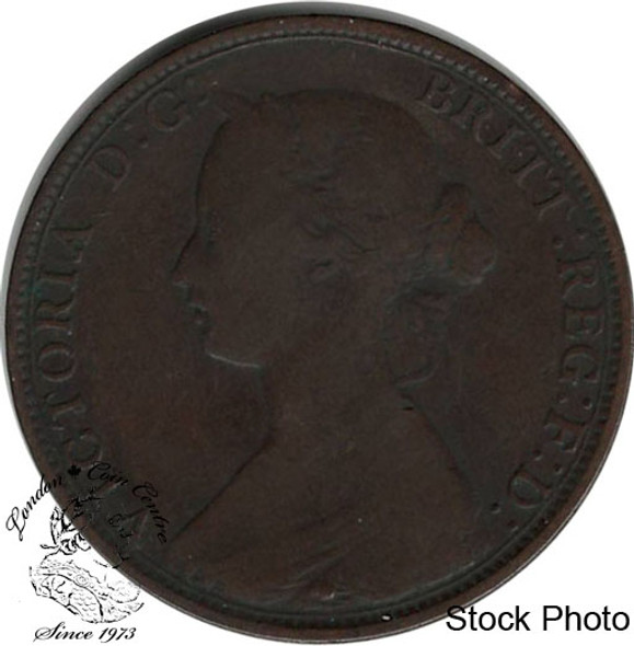 Canada: Nova Scotia 1864 Large 1 Cent VG8