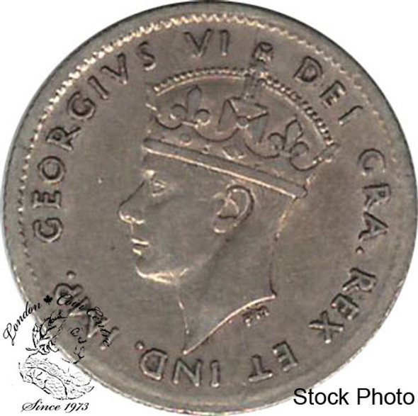 Canada: Newfoundland 1943c 5 Cent Silver AU50