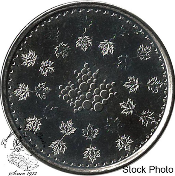 Canada: 2018 25 Cent Size R&D Security leaf 2 Test Token