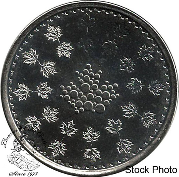 Canada: 2018 25 Cent Size R&D Security leaf 2 Test Token Canada: 2018 25 Cent Size R&D Security leaf 2 Test Token