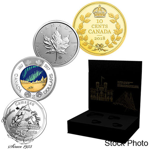 Canada: 2018 State-of-the-Art 4-Coin Set Canada: 2018 State-of-the-Art 4-Coin Set
